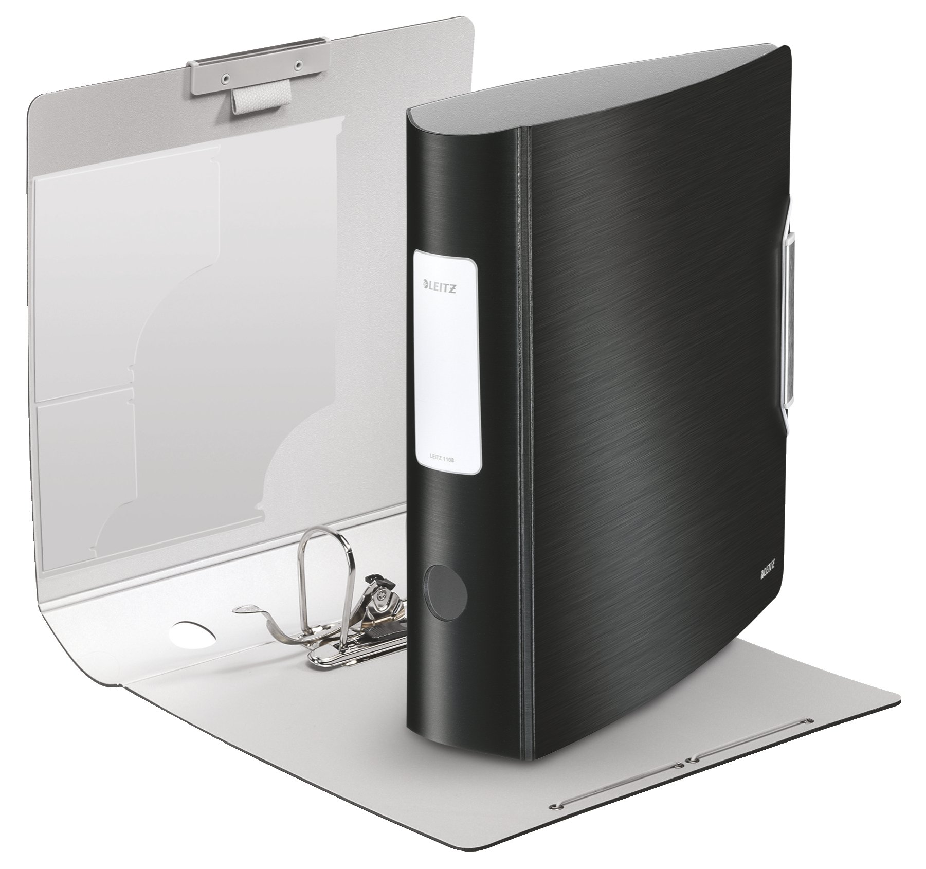 Leitz 11080094 - Raccoglitore A4, 82 mm, colore: Nero