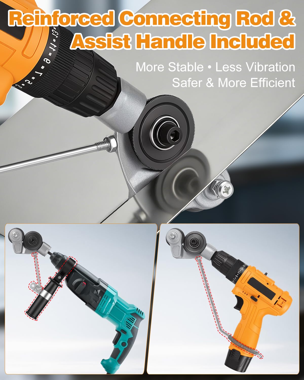 Metal Sheet Cutter Attachment for Drill - HoRiMe -5