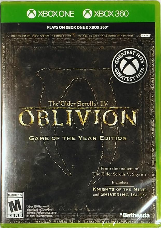 The Elder Scrolls IV Oblivion (Xbox One / Xbox 360) [Game of the Year