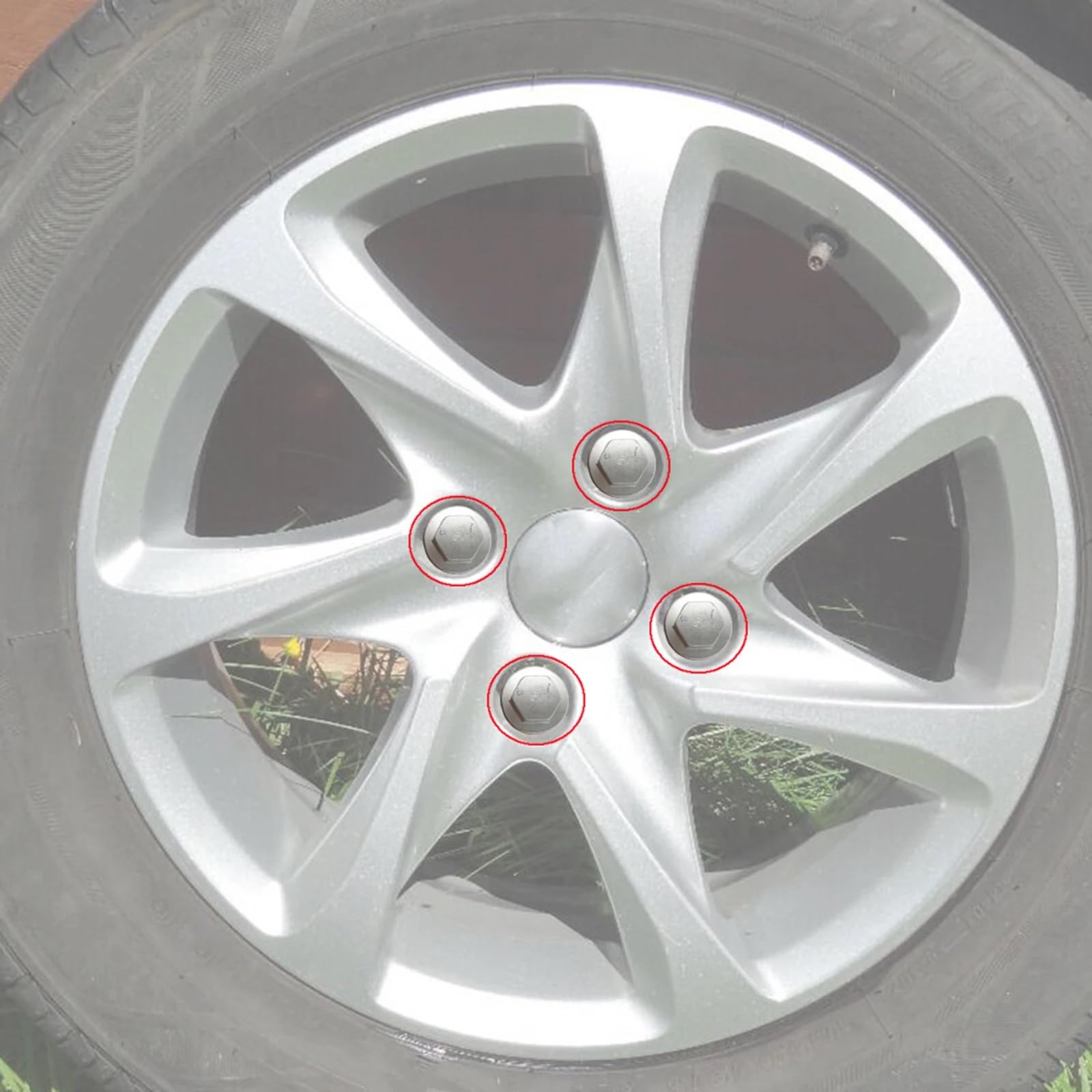 Boulons Fixation Roue Compatible Avec Peugeot 206 Pour SW 2002-2015 207 Pour CC 2007-2015 OEM 9644576680 20 Pièces Boulons Jante Voiture Vis Écrous Pneu Goujons