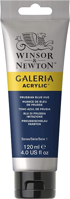 Winsor & Newton 120ml Galeria Acrylic Paint - Prussian Blue Hue