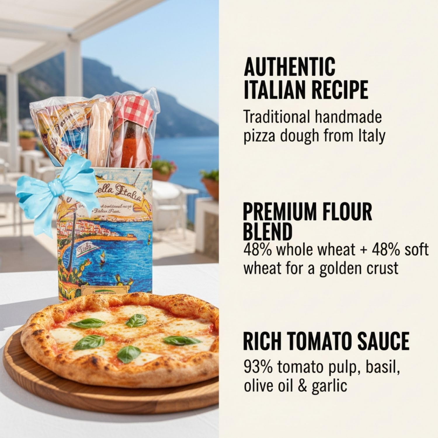 Amazon.com: ARTIGIANI DEI SAPORI - Artisan Handmade Pizza Gift Set