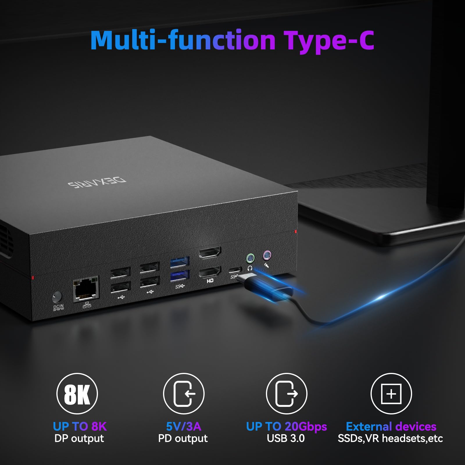 Amazon.com: DEXARIS Mini PC Gaming, Mini Computers with Intel i7 