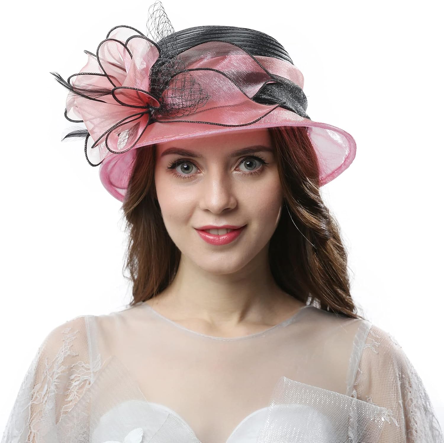 Janey&Rubbins Womens Church Derby Wedding Fascinators Cloche Bucket Bowler Hat