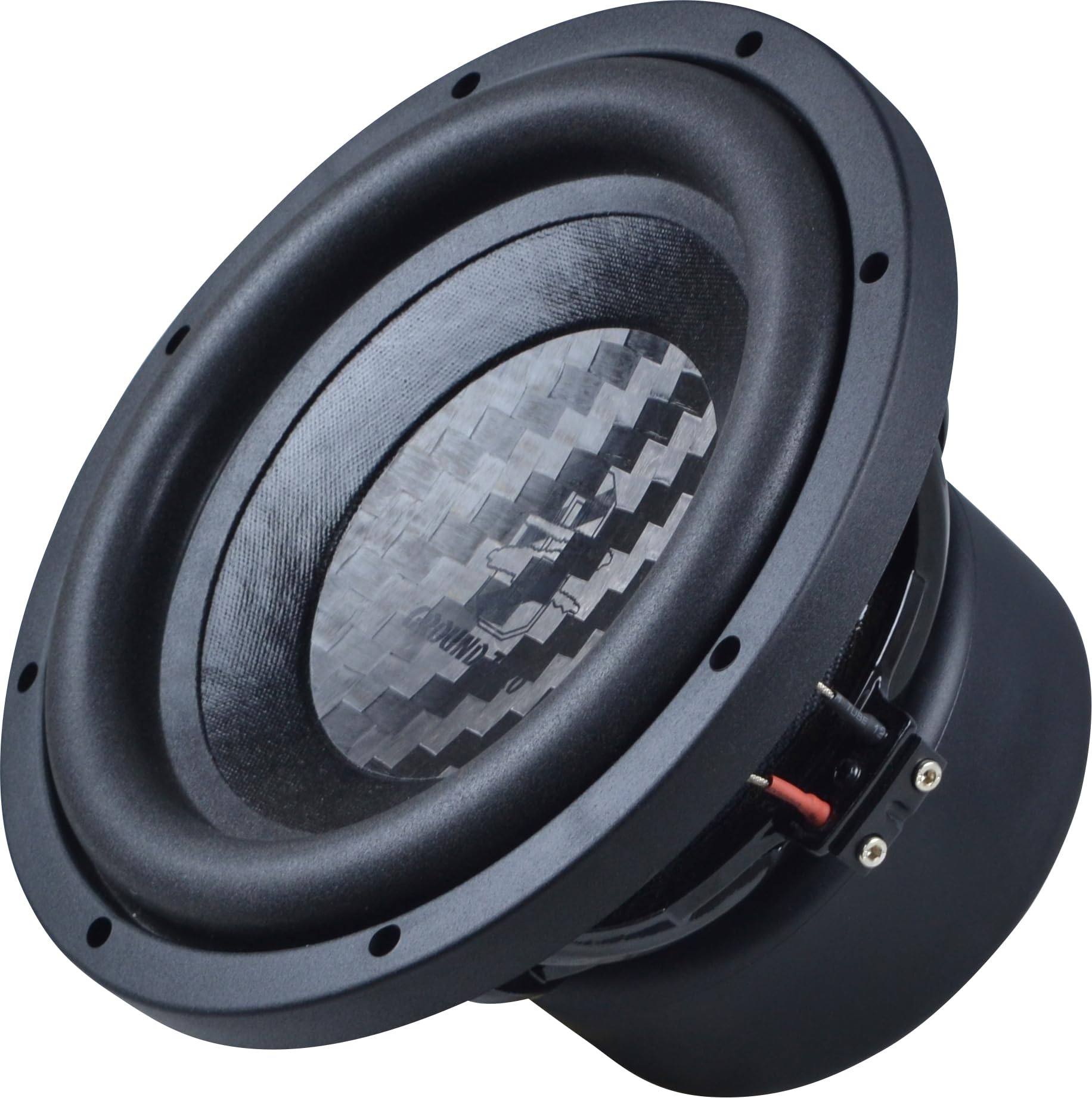 Ground Zero GZUW 10CF - Subwoofer da 10 pollici per bassi precisi e profondi in auto, 450 W RMS, 2 x 2 Ohm, potente e controllato