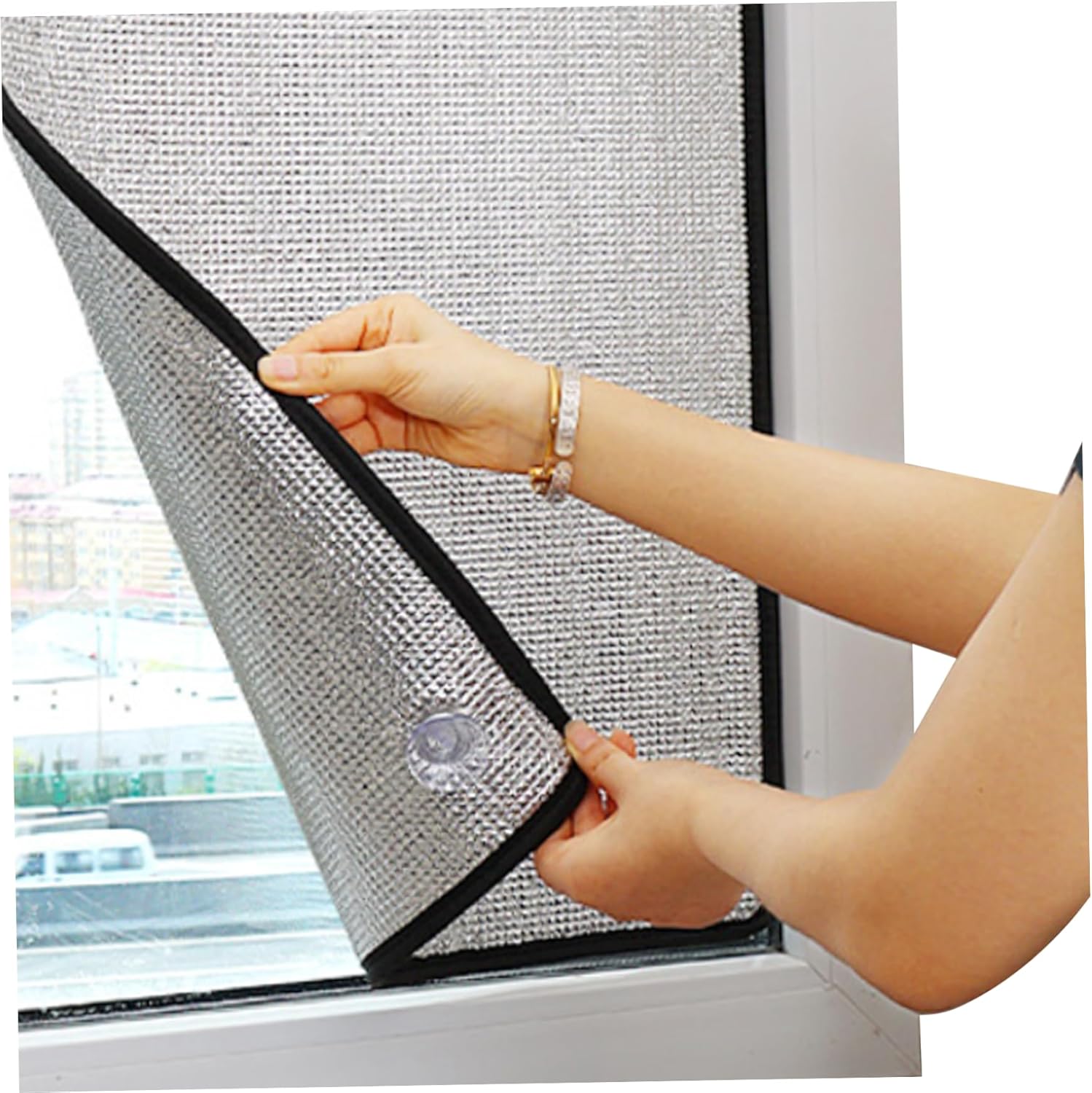 Window Film Privacy 39.37x23.62 Inch Heat Reflective Window Film 8mm