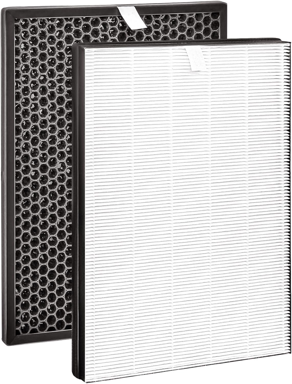 Sponsored Ad - FY1410 (HEPA) White FY1413 (Carbon) Filter Set Compatible With Philips Air Purifier Model AC1215, AC1217, AC1211