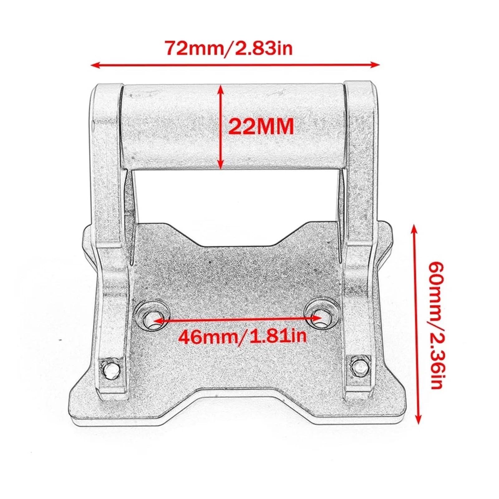 Uchwyt na telefon Do Cfmoto 450MT 2025 Akcesoria CNC Aluminiowy uchwyt Do telefon GPS Stojak Do nawigację Przedłużenie Motocyklowy uchwyt nawigacyjny GPS(Titanium-CFMOTO-C)