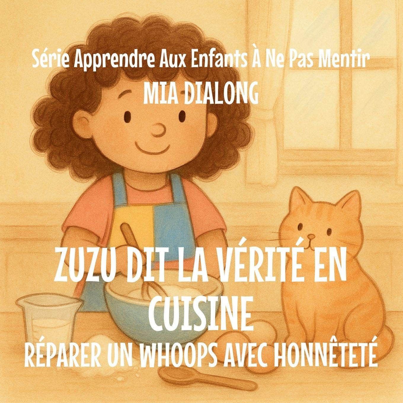 Zuzu Dit La Vérité Sur La Cuisine: Réparer Un Whoops Avec Honnêteté: 6 (Série Apprendre Aux Enfants À Ne Pas Mentir)