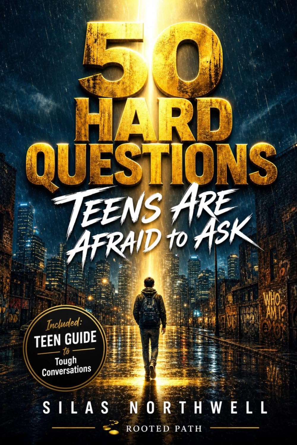 50 Hard Questions Teens Are Afraid to Ask: An Engaging, Practical Guide with Honest Answers About God, Life, and Purpose to Build a Faith You Can Trust and End Doubts (Rooted Faith Series)