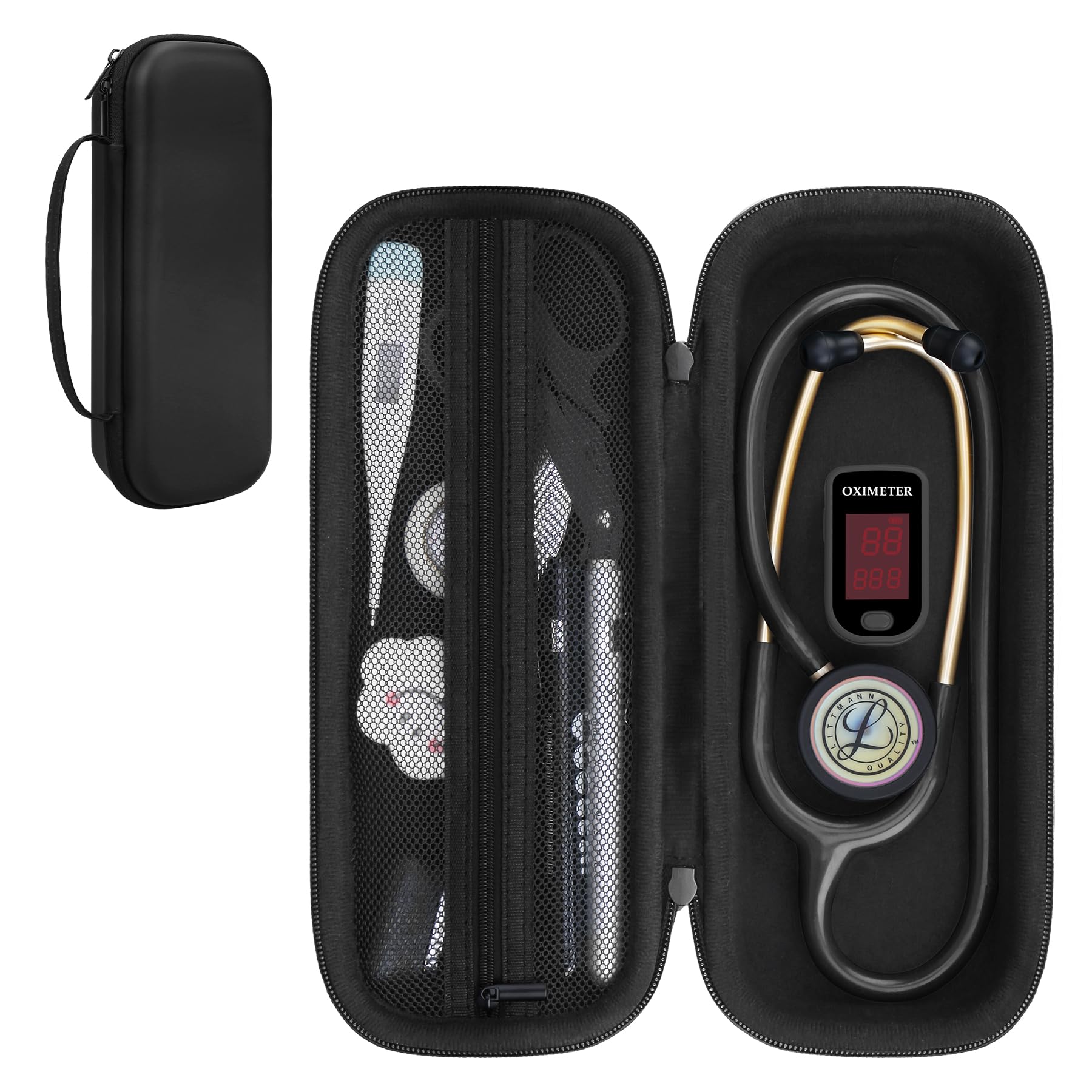 Littmann Classic II S.E. 聴診器 ブラック　保証書ケース Amazon.com: BOVKE Stethoscope Case for 3M Littmann Classic III