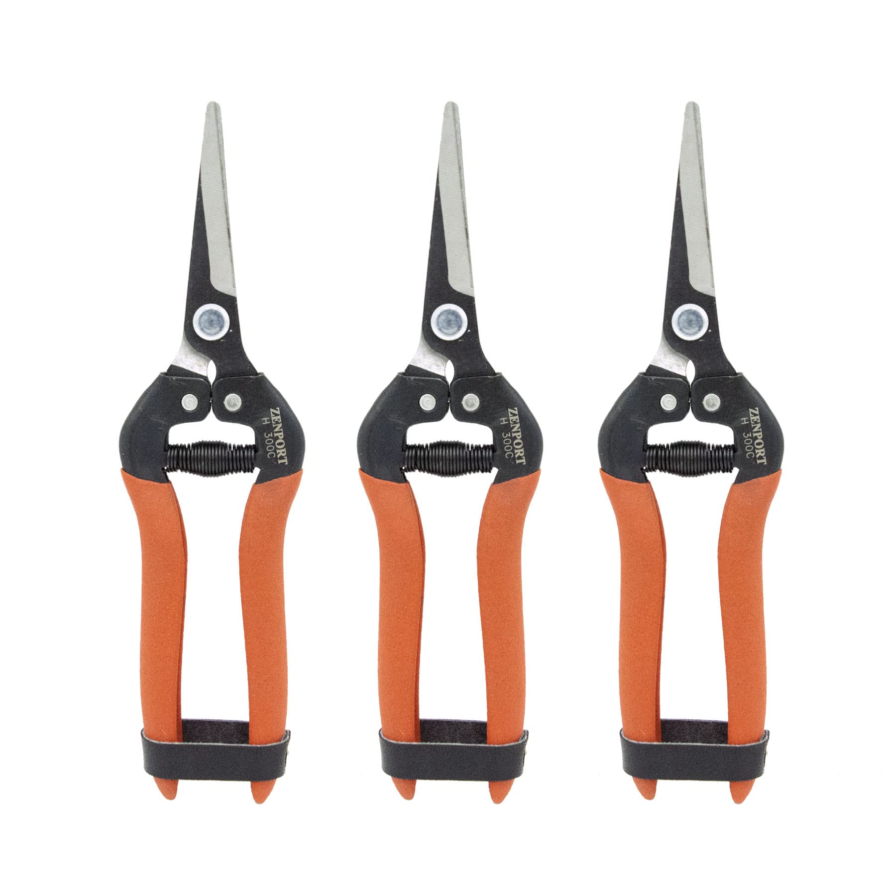 ZenportIndustries H300C-3PK Hand Pruner, Red