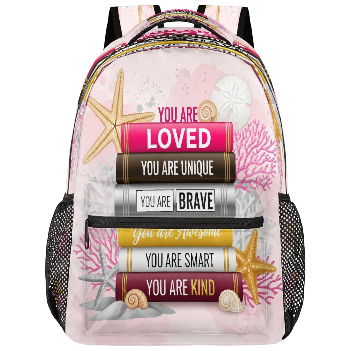 Mochila escolar de viaje para universidad y días de playa 8