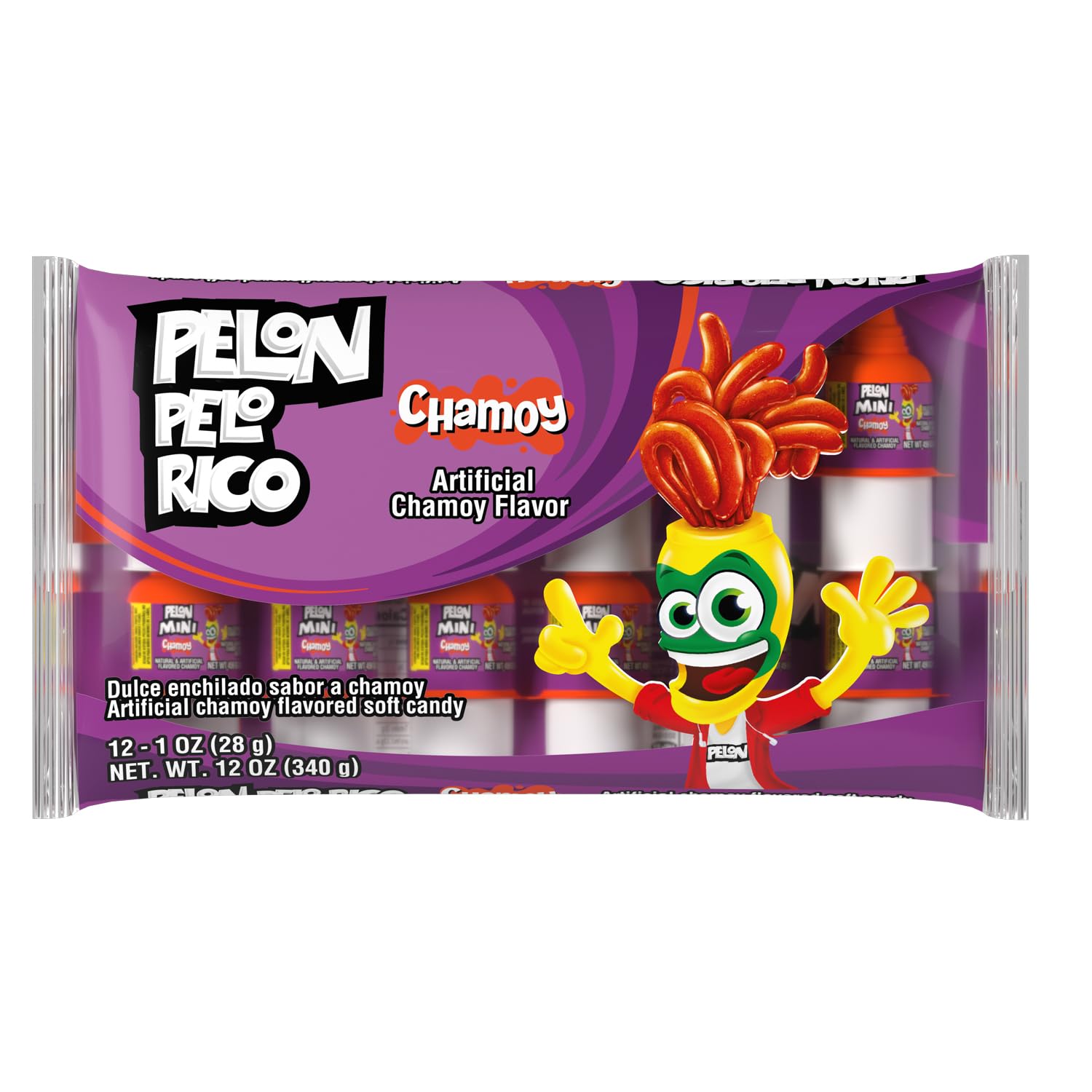 Chamoy Candy, 1 oz, 12 Count (Pack of 1)