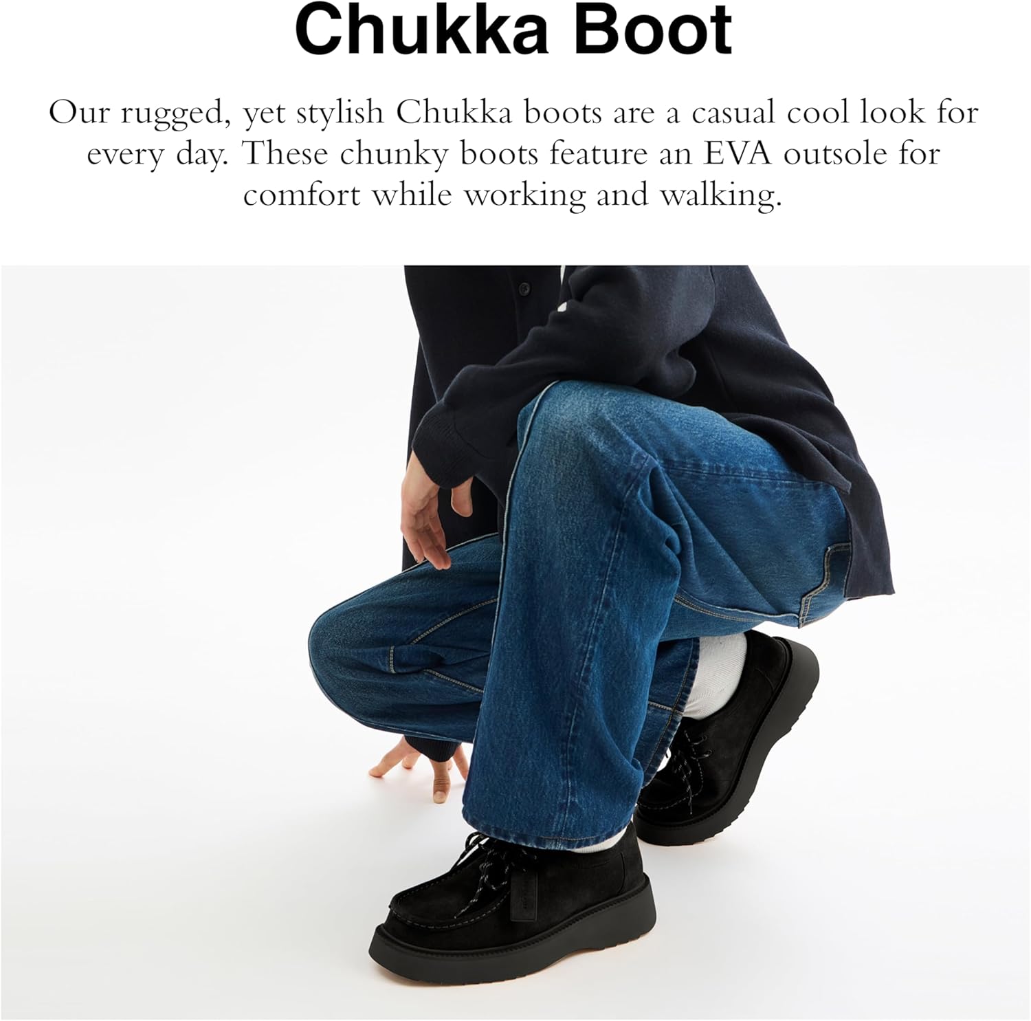 Coach Men's Chukka Boot in Suede