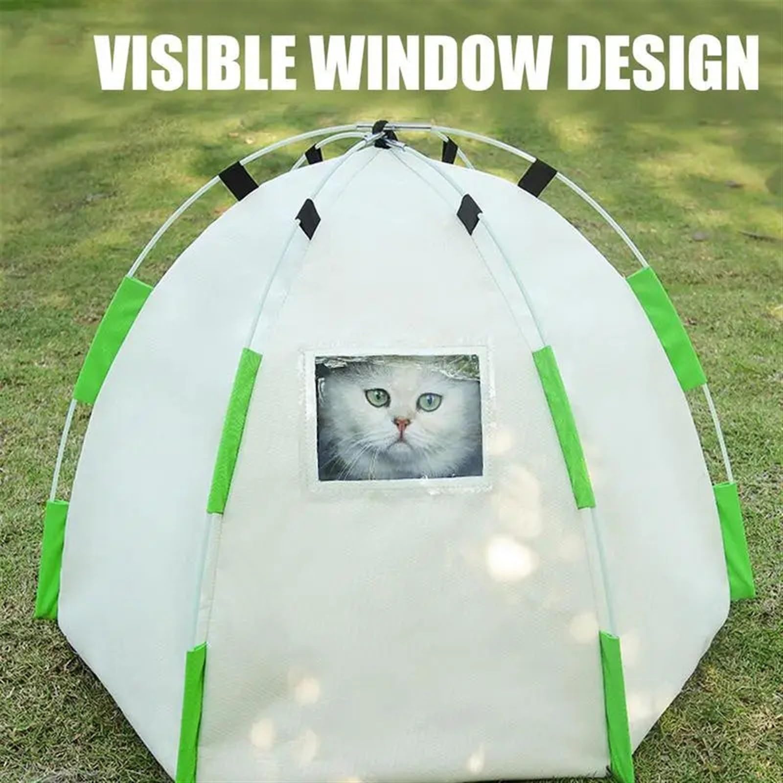 Tentpour animaux de compagnie Tente de refroidissement for chat et animal de compagnie, grotte de voyage en plein air, maison de couchage for chat, lit confortable for chiot, chenil for chat, fournitu
