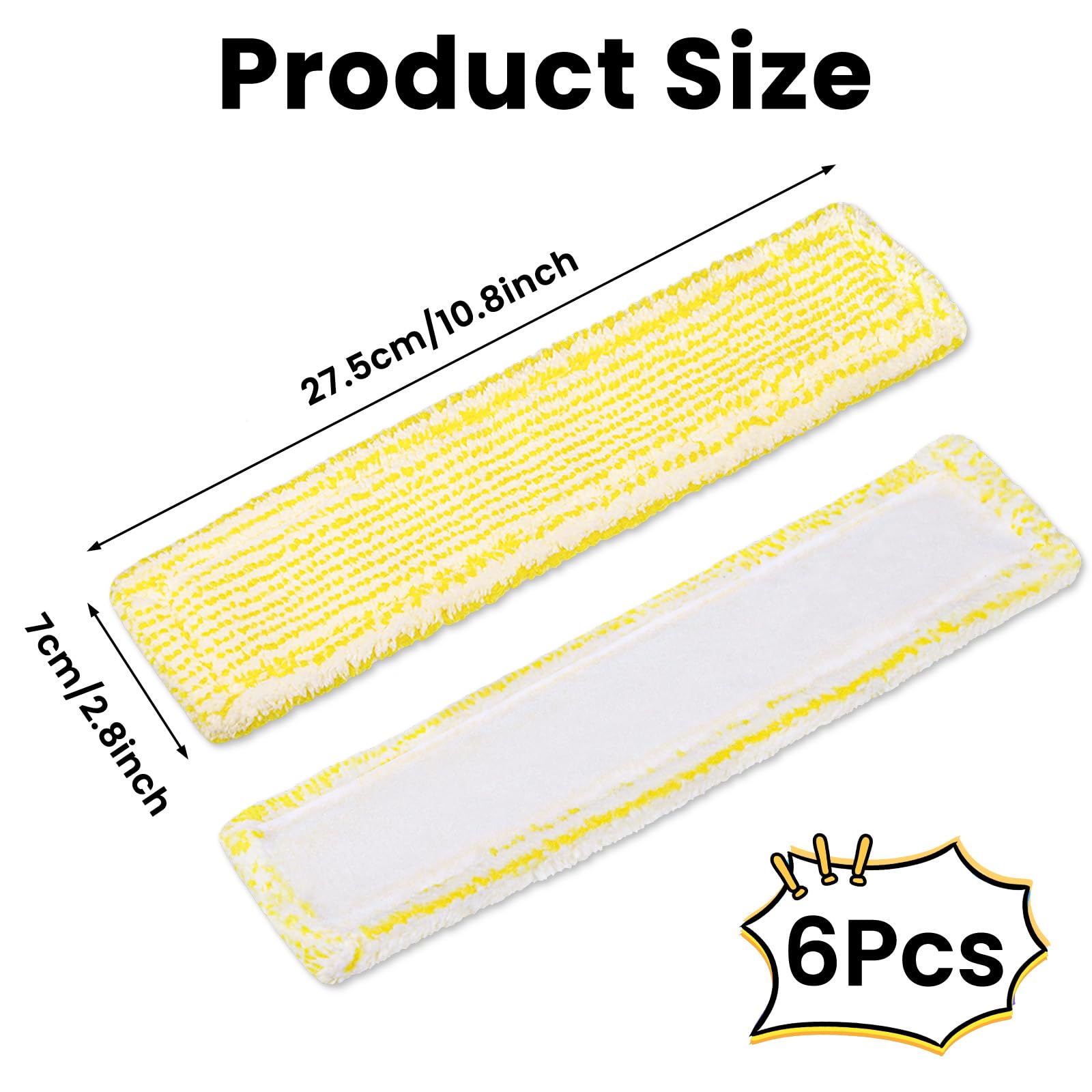 Cuscinetti Di Ricambio Per Karcher WV2/WV5/WV6 - 5 Pezzi, Microfibra, Per Pulizia Vetri - Foto 8