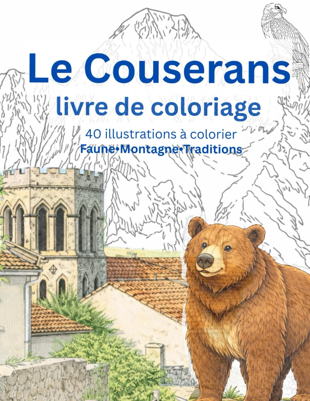 Le Couserans: livre de coloriage