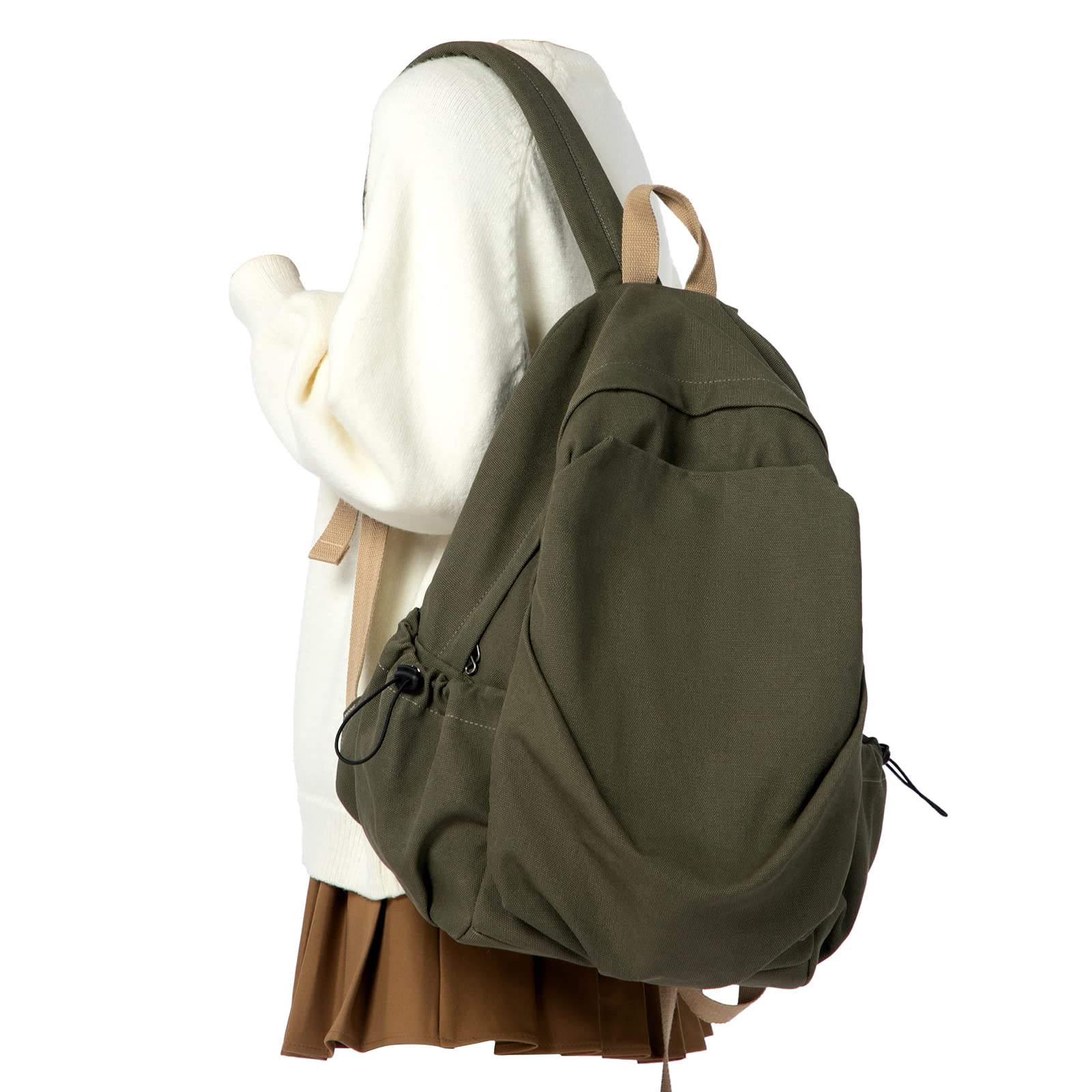 DESCENTE ddd CORDURAナイロンデイパック カーキ廃盤③