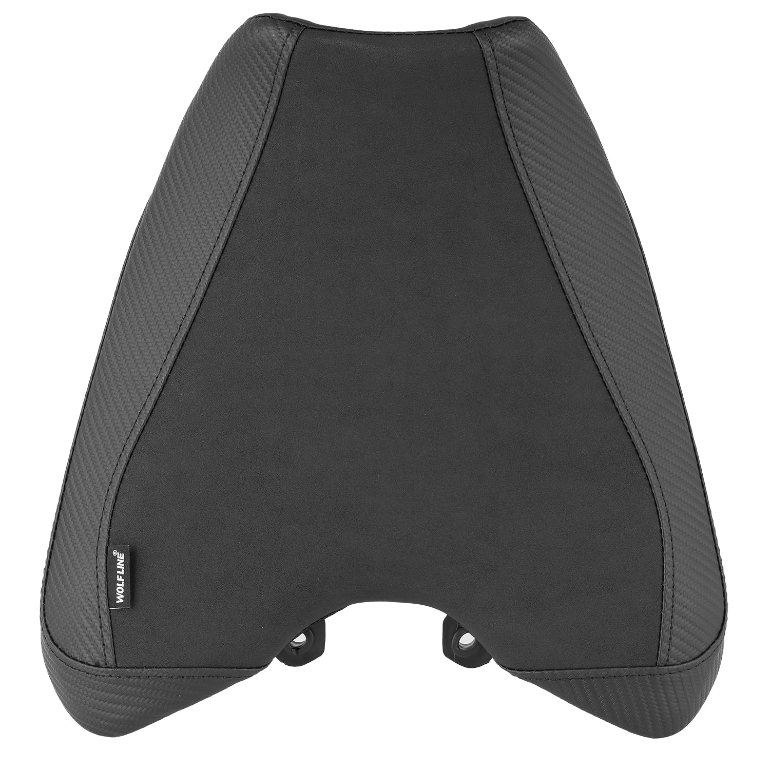 Sella singola da motociclista adatta per MT-07 MT07 2025 2026, cuscino imbottito, nera