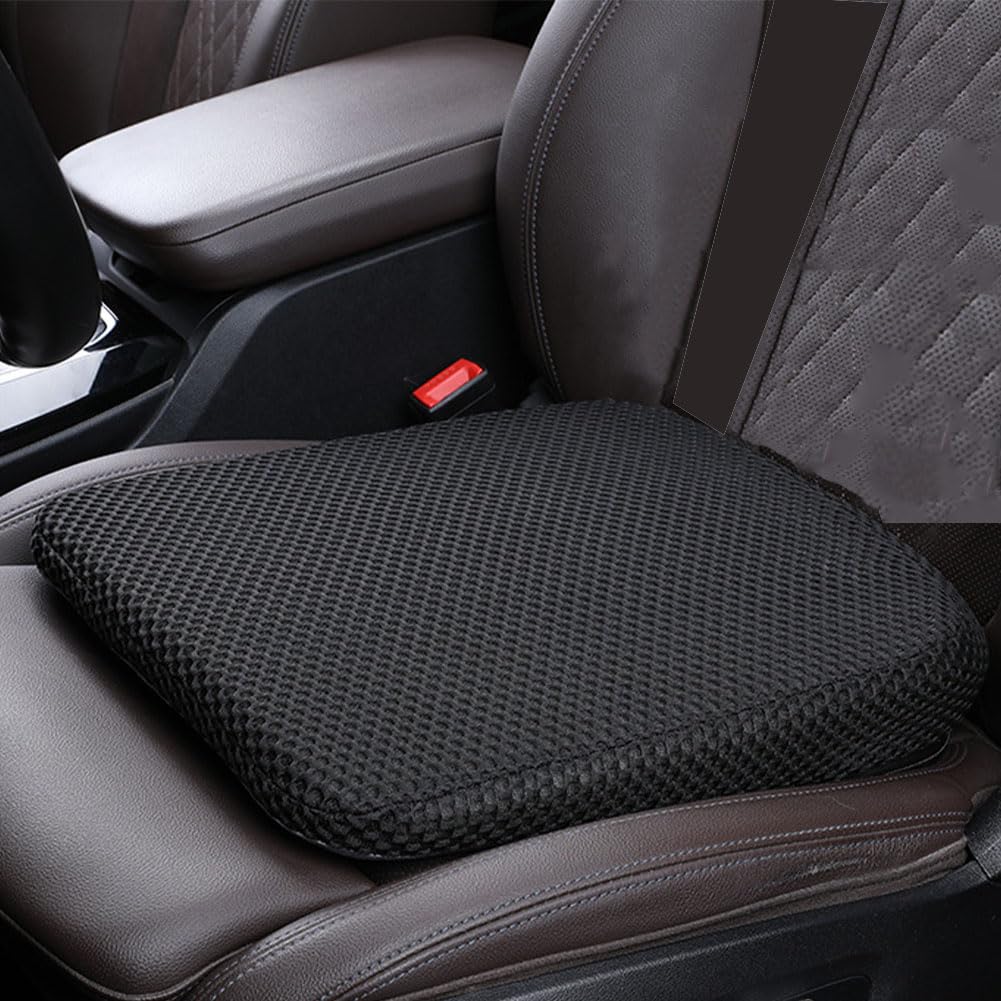 CojíN Asiento De Elevador Coche para Captur II I/Captur E-Tech 2.Gen/1.Gen 2013-2025, Asientos Cojín Cuña Cojines Almohadillas Antideslizante Protector Accesorios,Black-10cm
