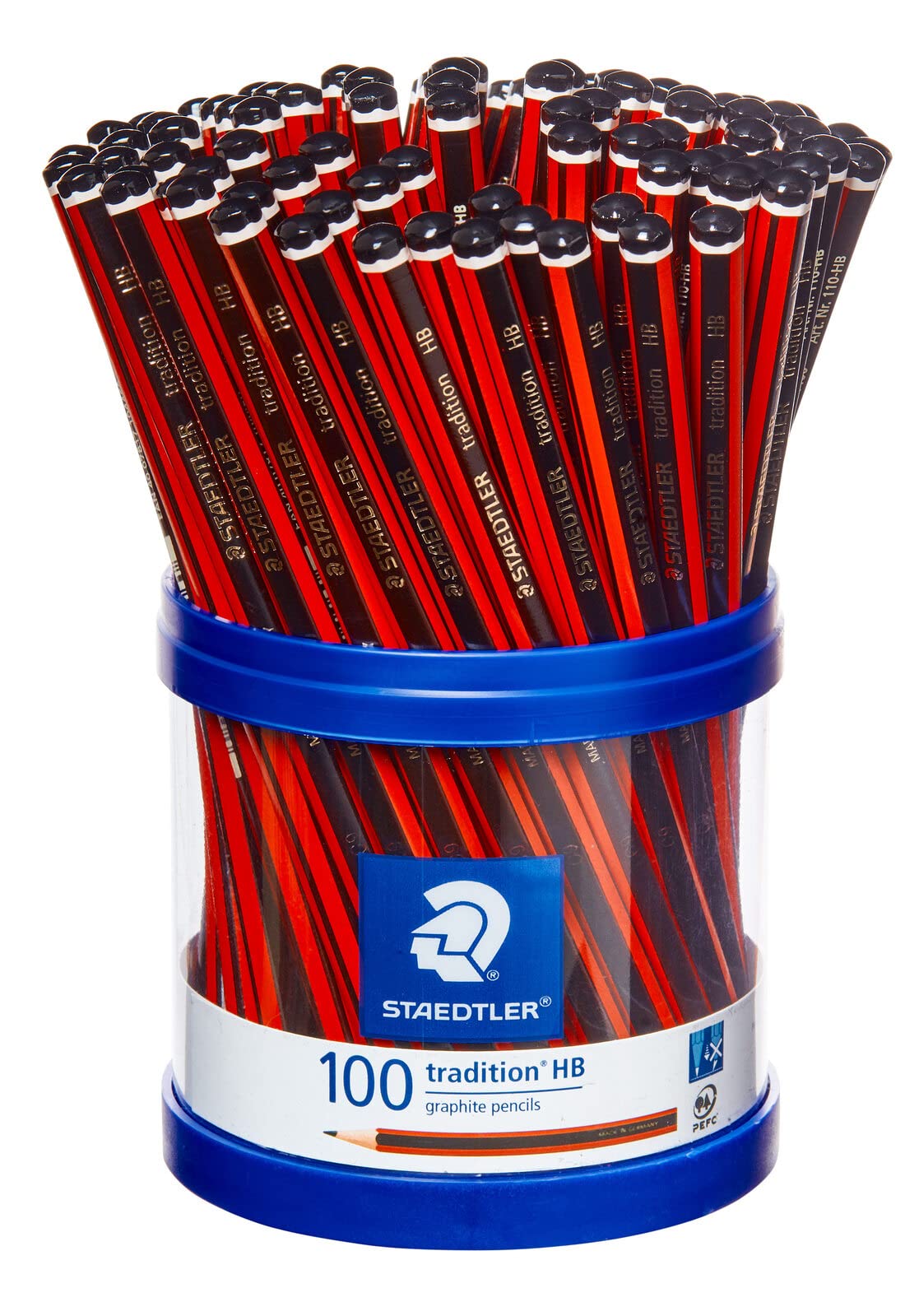 Staedtler Tradition 110 HB - Lápiz (taza de 100)