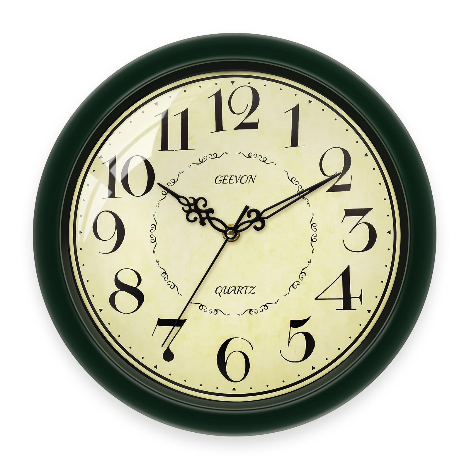 Geevon Retro Vintage Wall Clock without Ticking