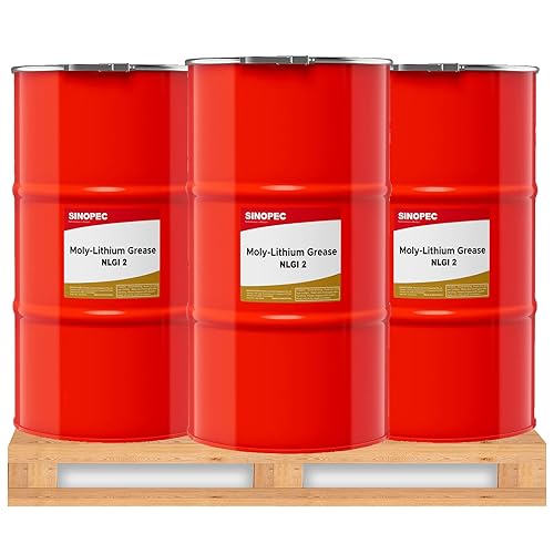 Grasa de litio Moly EP-2 NLGI 2 - (3) barriles de 120 lb
