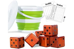 Giant Wooden Yard Dice: Elevate Backyard Fun with Colossal Dice and Exciting Games