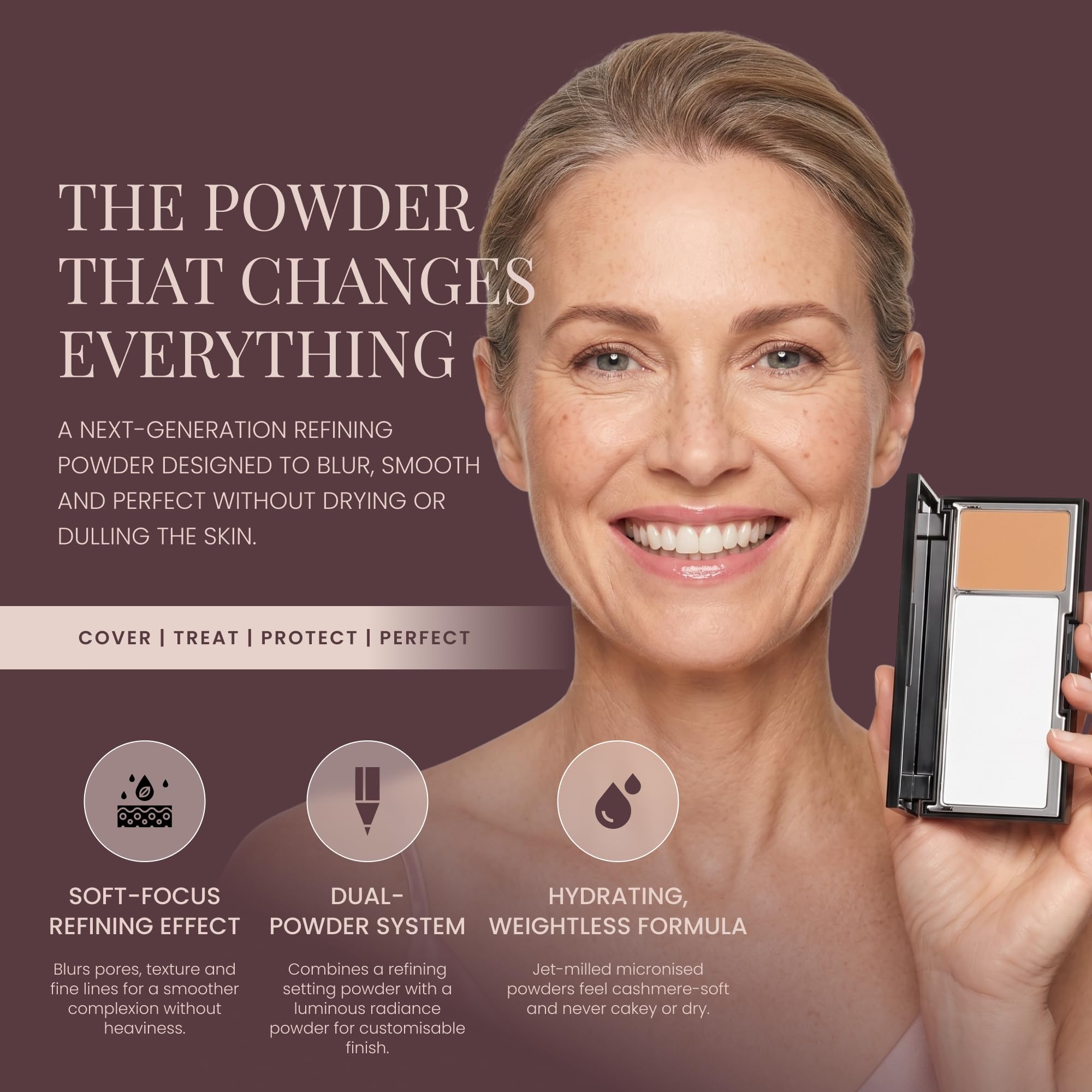 Prime & Perfect Refining Powder Silk by Studio | 10