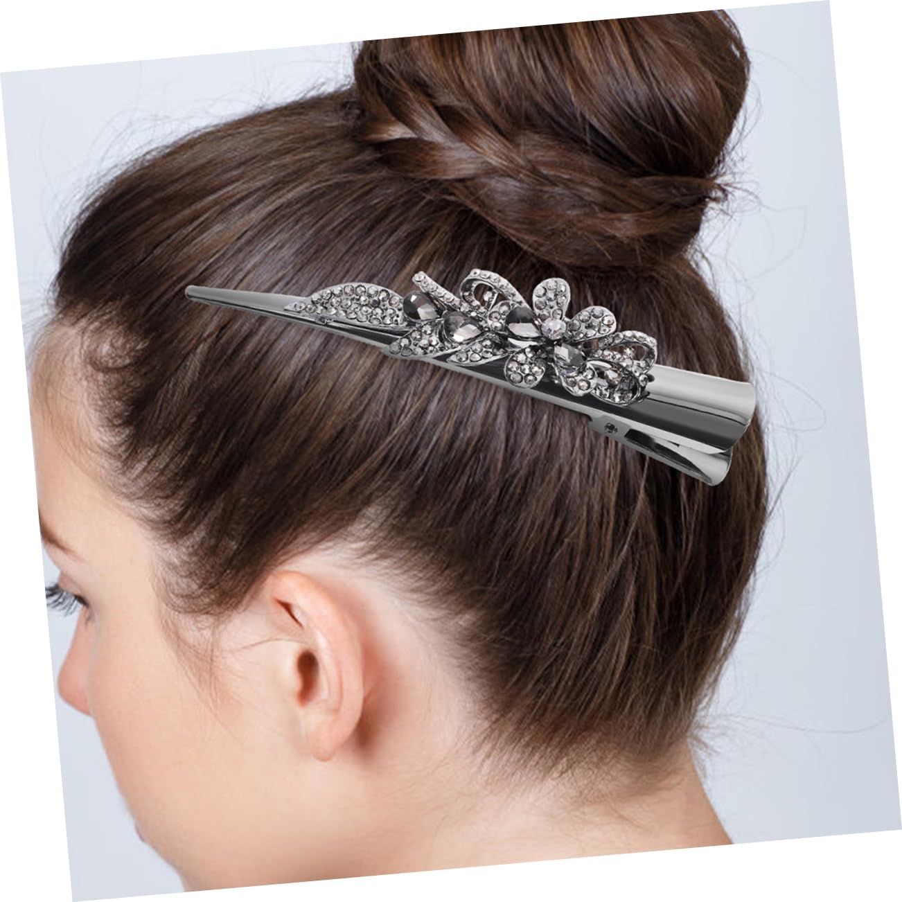 Baluue 8stücke Vintage Rhinestone Haarklammern Für Damen Glitzernde Haarspangen Aus Elegantes Haaraccessoire Für Partys Und Alltag Vielseitig Und Stilvoll