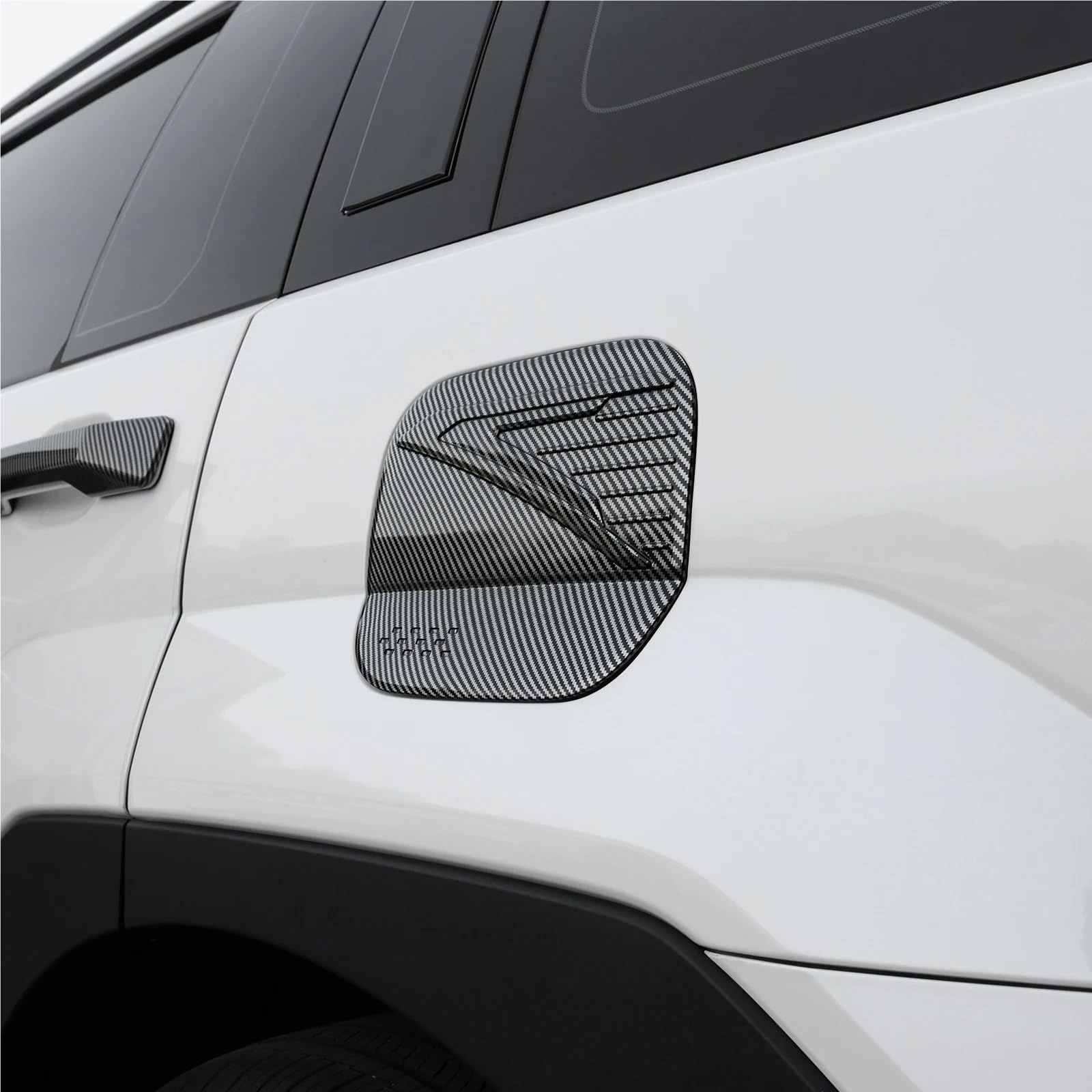 Korek wlewu paliwa Akcesoria zewnętrzne Pokrywy zbiornika Korek wlewu oleju samochodowego Pokrywa korka paliwa Pasuje do Hyundai Santa Fe MX5 2025 Szczelny Korek Wlewu Paliwa(Black)