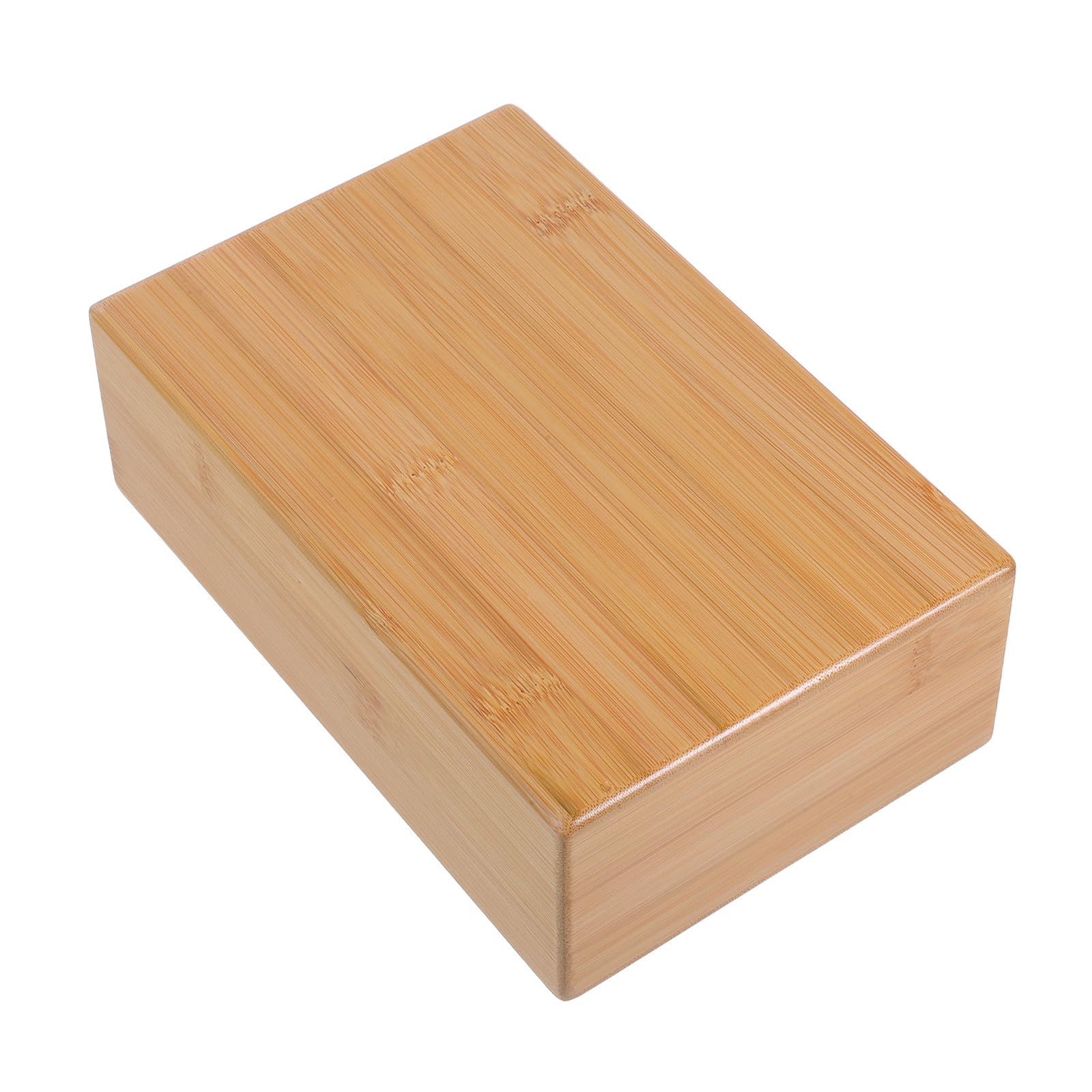 YARNOW Natürlicher Yoga-Block, Holzstück, hochdichte, rutschfeste Übung, Pilates, Meditation, Balance-Training, Hilfe für Heimfitness