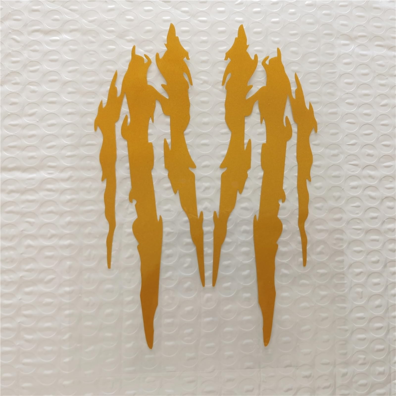 HAfgDJ 2 Motorcycle Stickers, Waterproof and Reflective Claw Mark Decals