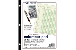 Adams Columnar Analysis Pad: Streamline Your Accounting with Precision