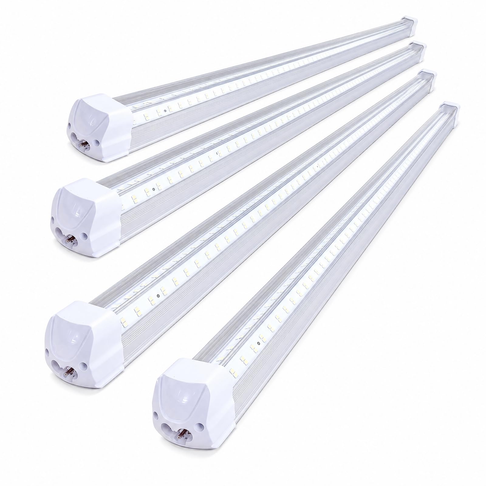 Caadryi 4FT LED Shop Light, 4-Pack