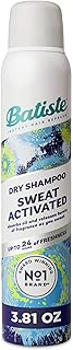 Batiste Sweat Activated Dry Shampoo, Neutralizes Odor for Up to 24 Hours & Prevents Sweat Buildup in Hair, Waterless Shampoo, 3.81 Oz