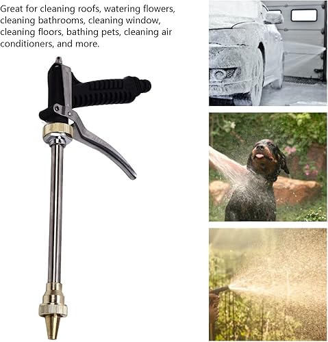 Miniatura 5 de Lavadora a presión de 12 V, lavadora eléctrica portátil de 100 W, kit de lavadora eléctrica para el hogar, coche, jardín, proyectos de lavado