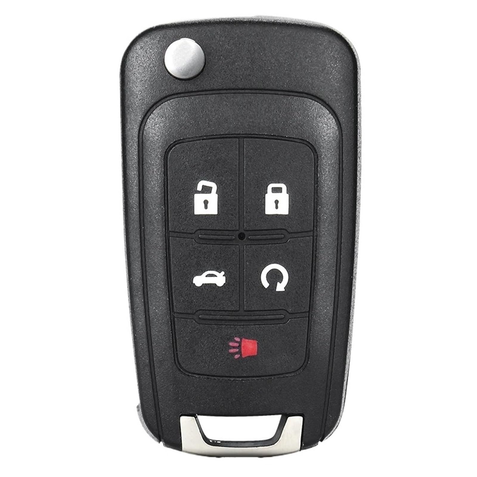 Kompatibel Mit Chevrolet Für Sonic 2012 2013 Für Volt 2011 1 Stück 2 3 4 5 Fernbedienungen Autoschlüsseletui Hülle Schlüsselgehäuse(5 Buttons)