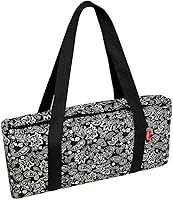 Vista 2 de ¡NUEVO! - Bolso Mahjong vacío - Bolsa suave de cachemira negra