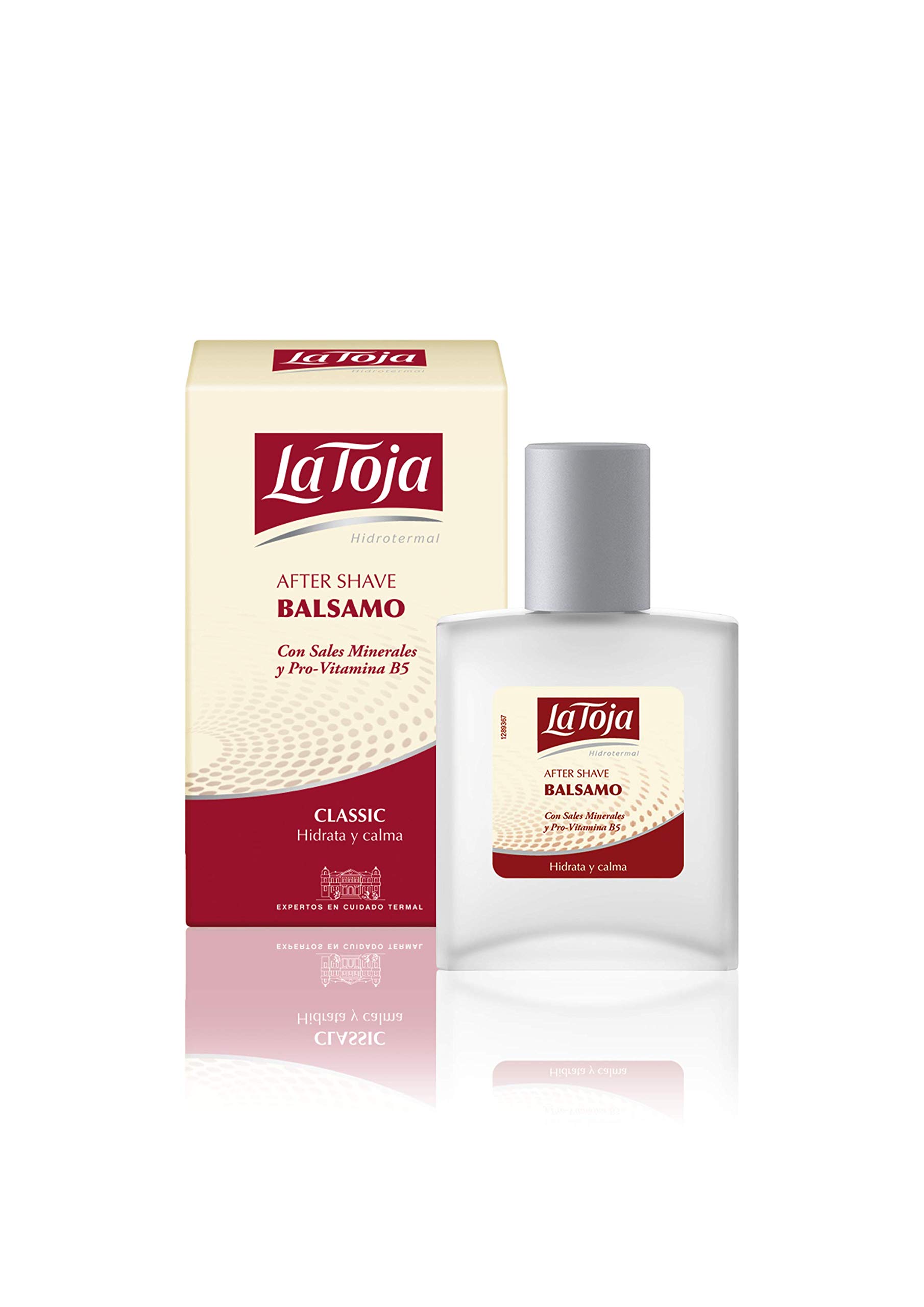 La Toja - Bálsamo After Shave Classic , pack de 6 de 100ml (600ml) , Calma la irritación , Piel suave e hidratada.