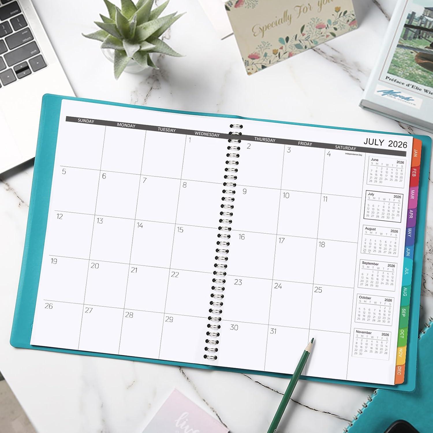 Planner 2027-2026-2027 Monthly Planner, Twin-Wire Binding thumbnail