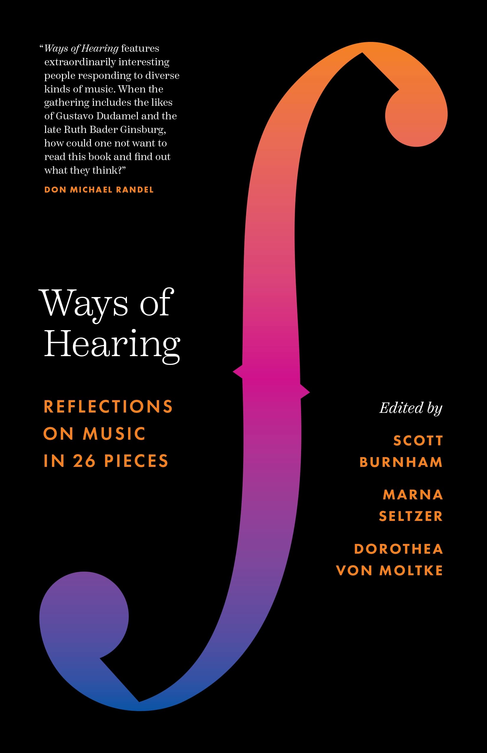 Ways of Hearing by Scott Burnham PAPERBACK 9780691230689