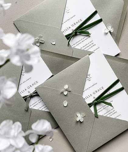 Miniatura 149 de Cinta de terciopelo caqui de 3/8 pulgadas, 25 yardas para árbol de Navidad, envoltura de regalos, ramo de flores, decoraciones de corona