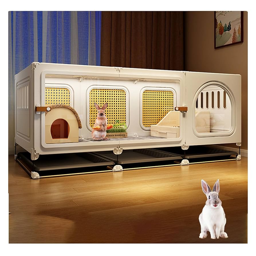 Amazon.co.jp: Seulhofv 小動物 ケージ うさぎ モルモット