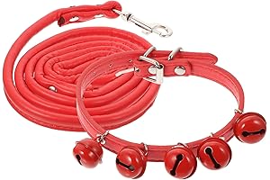 Balacoo Christmas Dog Collars with Jingle Bells