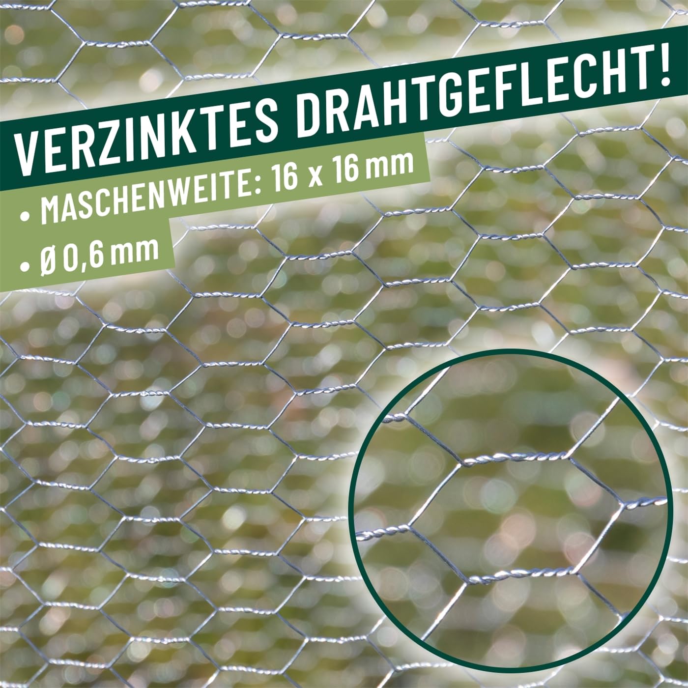 VOSS.garden 10x Wühlmauskorb Ø 60cm Höhe 70cm verzinkt, Schutzkorb gegen Wurzelverbiss