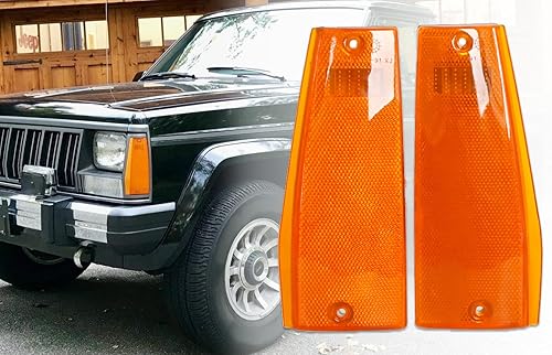 Miniatura 6 de Para Jeep Cherokee Wagoneer Comanche Pickup Truck 1984-1996 Luz de estacionamiento de esquina delantera izquierda derecha