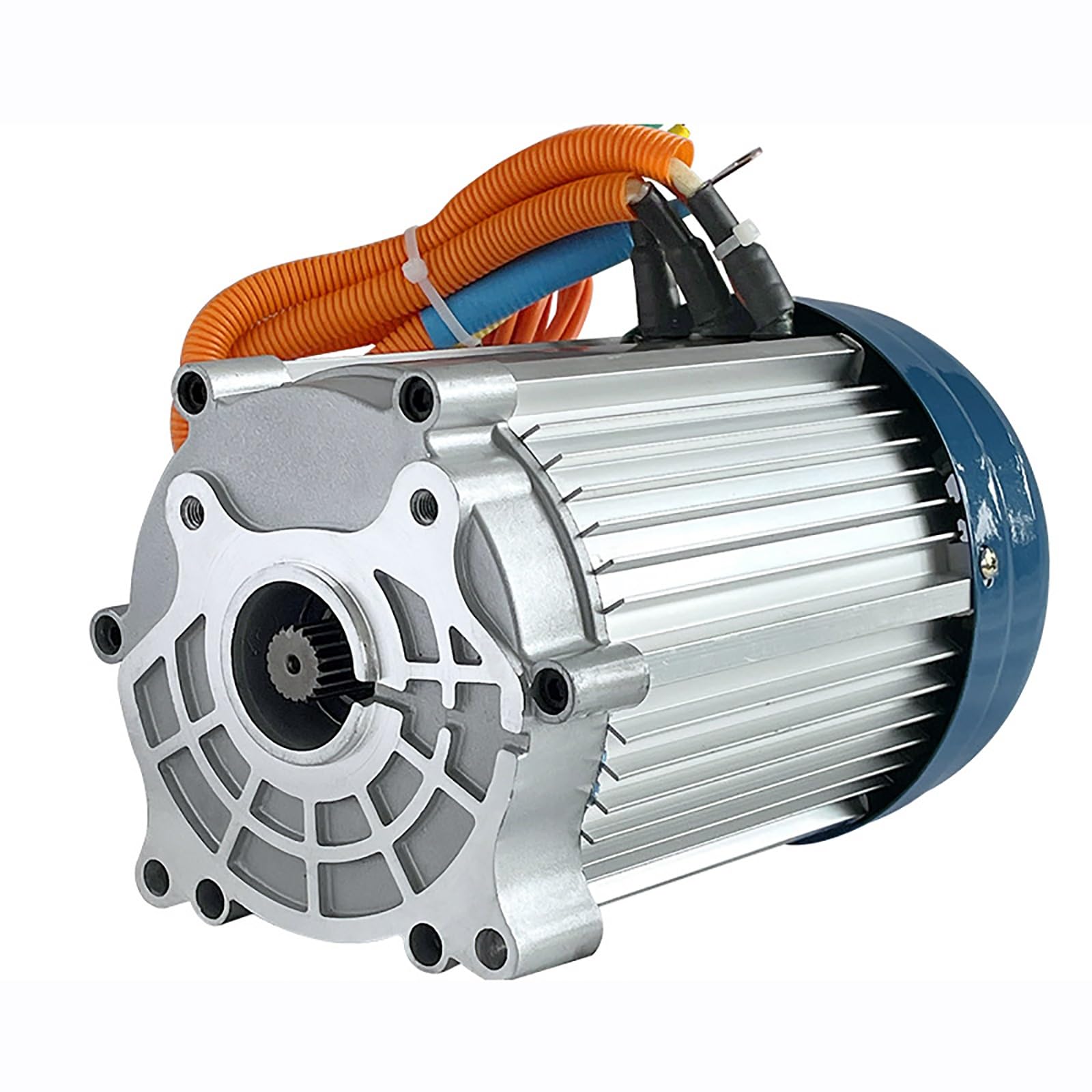 1500W-4000W Electric Tricycle Motor 60V/72V – High-Power DC Brushless, 4-Bolt Mount, Motor Only(60V,4000W)