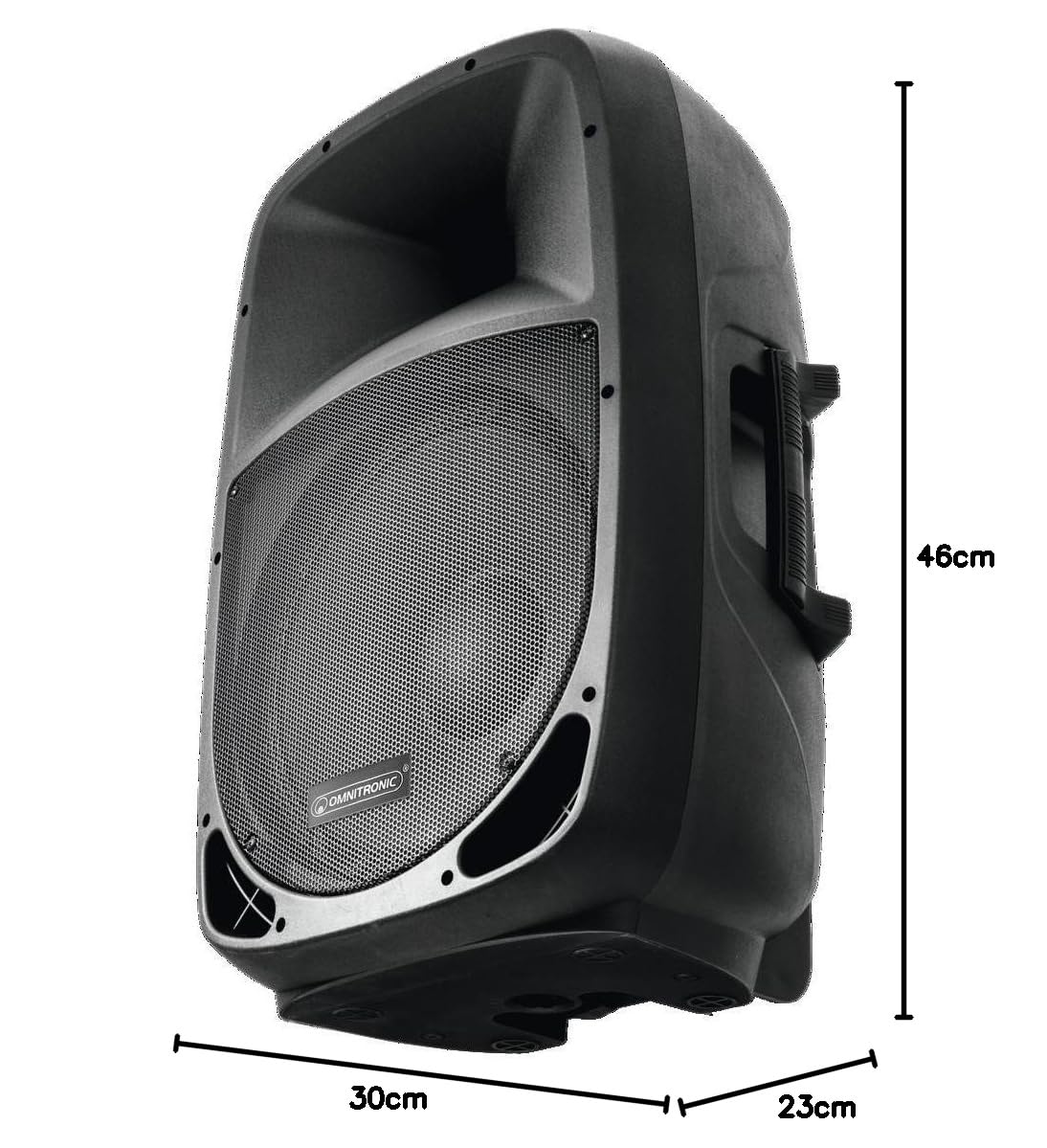 Omnitronic VFM208A cassa amplificata diffusore attivo per live, karaoke, ecc.